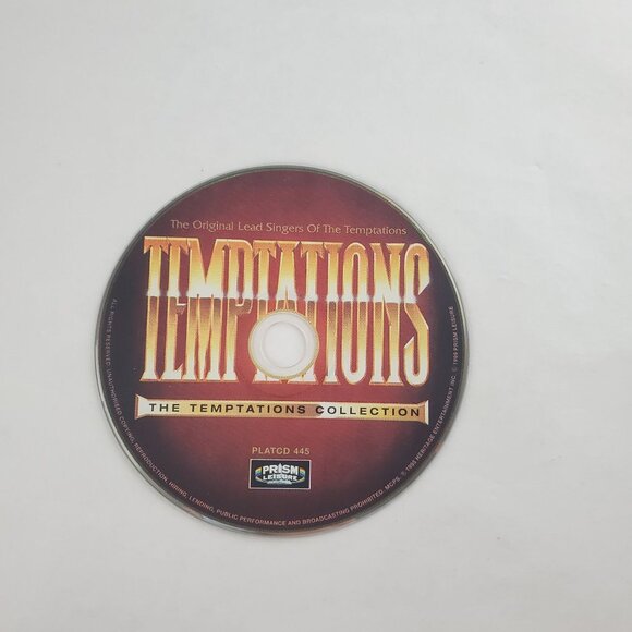 The Temptations CD 1995 - Original Lead Singers Of The Temptations Collections - Picture 3 of 5